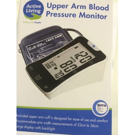 New Blood Pressure Monitor Upper Arm Large Digital Display Health Medical BP