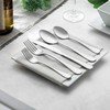 20-Piece Stainless Steel Silverware Set - Attractive Mirror Finished Flatware