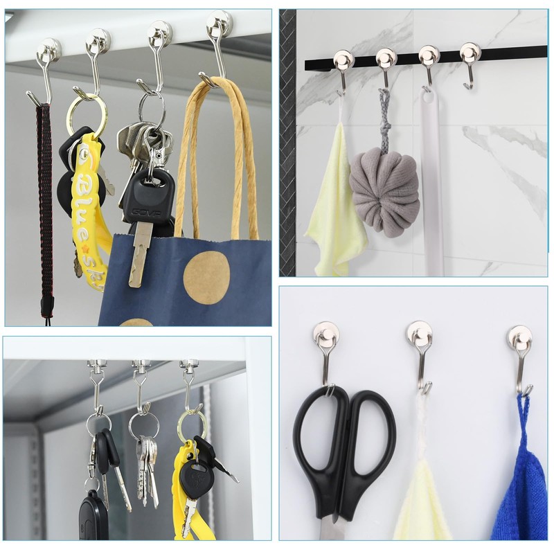 BOCHUANG 10pcs 16mm Diameter Hook Strong