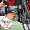 2 Pack M18x1.5 Sensor Plug Inner Hex Head with Red