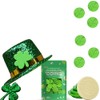 St. Patrick's Day White Milk Chocolate Coins, Green Coins, Milk