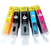 HEMEINY HEMEINY PGI-250XL CLI-251XL Full Refillable Ink Cartridge for Pixma