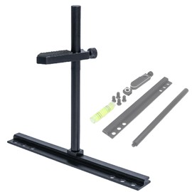 ECOPMAX Heavy Duty Adjustable Anti Sag GPU Support Bracket for RTX, AMD, ASUS, GIGABYTE , Aluminum Graphics Card Support , GPU Stand for Fan 129mm (Black B)