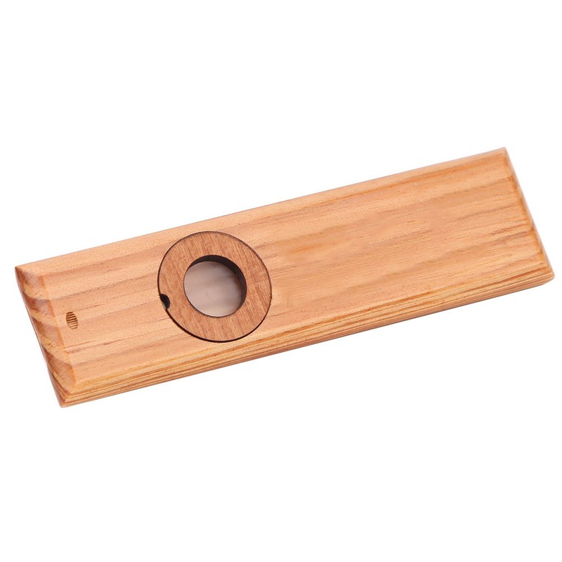Wood Kazoo Flute Wooden Harmonica Accompaniment Flute Music Wind Instrument