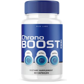 rize labs Chrono Boost Pro Capsules, Supports Sleep and Brain Health, Advanced Formula, Herbal Supplement (60 Capsules)