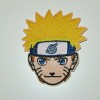 Unbranded Naruto Main Character Face Embroidered 3" x 3.5" Iron