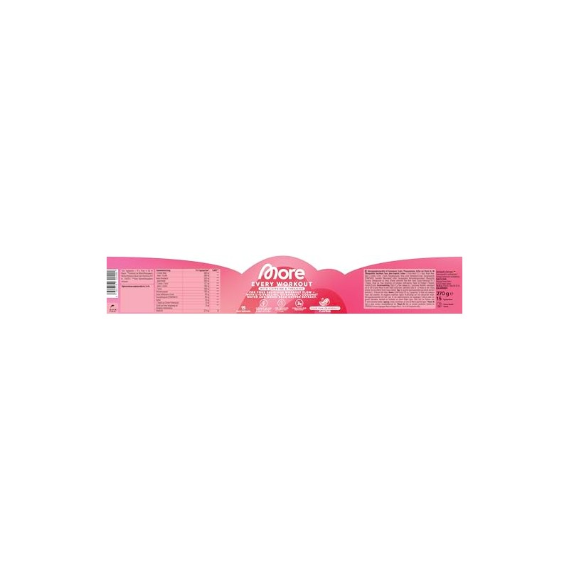 MORE Every Workout, Pink Grapefruit with Caffeine & L Theanine,