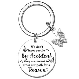 Celaqiu Going Away Gifts for Coworkers Women Farewell Gifts for Coworkers Goodbye Gift for Coworker Birthday Christmas Gift for Coworker Employee Leaving Keychain for Her