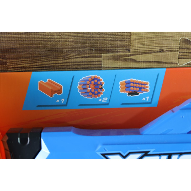 Zuru X-Shot Insanity Mega Barrel Blaster Toy Gun 72 Darts