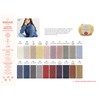 Sirdar Cashmere Merino Silk DK Double Knitting, Orient Blue (418),