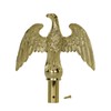 Frunke Gold Eagle Flagpole Finial Topper for Indoor, Plastic Eagle