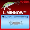 YO-ZURI F1168-YP-Yellow Perch Minnow L Minnow Small Lure 2.6 inches