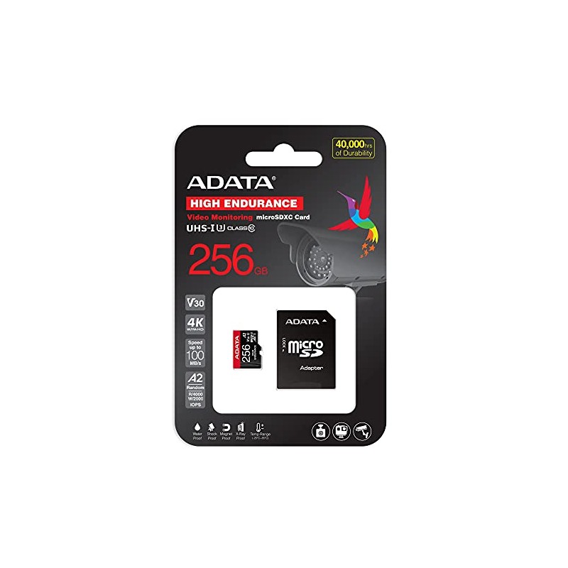 ADATA - Tarjeta de Memoria Micro SDXC UHS-I U3 V30