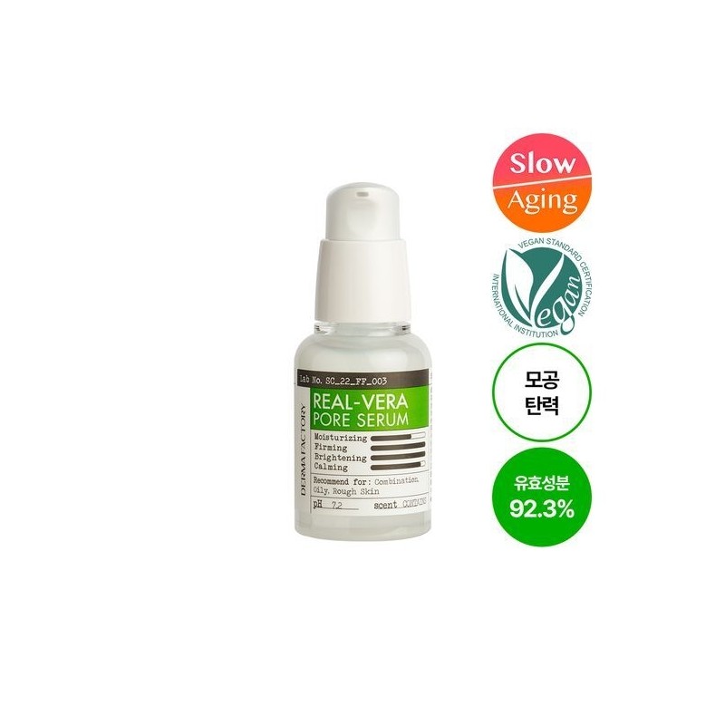 [Review Event] Derma Factory Real Vera Pore Serum 30ml /