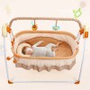 Automatic Rocking Chair Electric Baby Swing Bed Crib Music Cradle