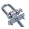 Aqbau® Set of 2 swing hooks M12, swing hooks for
