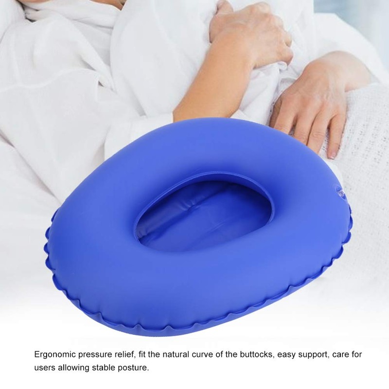Bed Pan Inflatable Bed Cuvette Anti Toilet Bowl Urinal Elderly