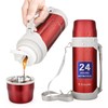 HoneyBee Coffee Thermo Keeps Liquid Hot or Cold for Up