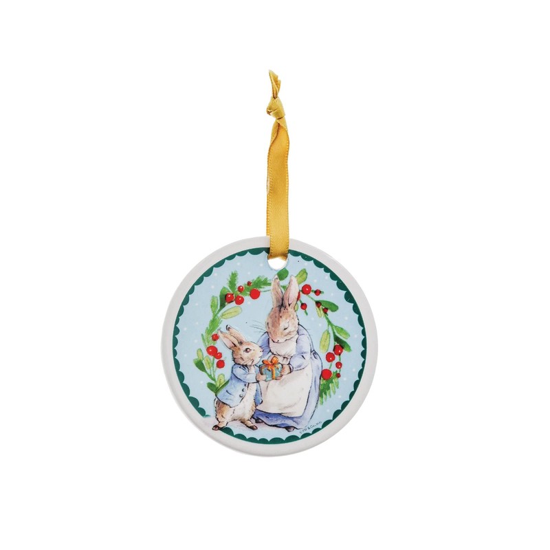 Beatrix Potter Peter Rabbit Hanging Ornament Set of 4