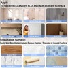 LURICO Suction Cup Shower Shelf No Drilling with 4 Hooks,