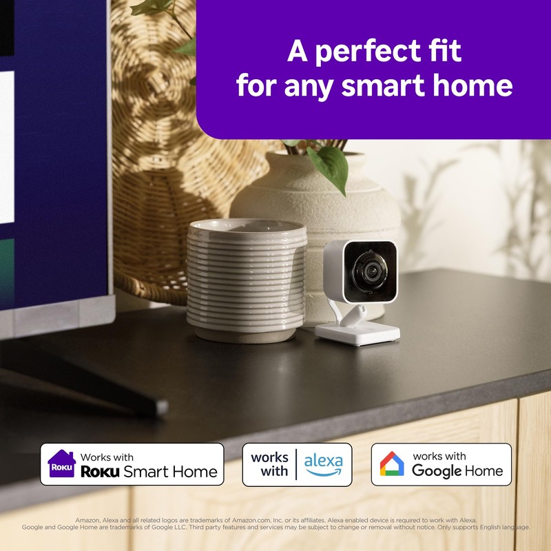 Roku Indoor Camera - Home Security - 2-Pack - Wired