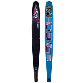 HO Future Omni Monster Kids Slalom Waterskis Black/Blue 65in