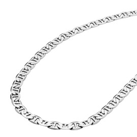 Fossil Men's Heritage Anchor Chains Stainless Steel Chain Necklace (Model: JA7238040)