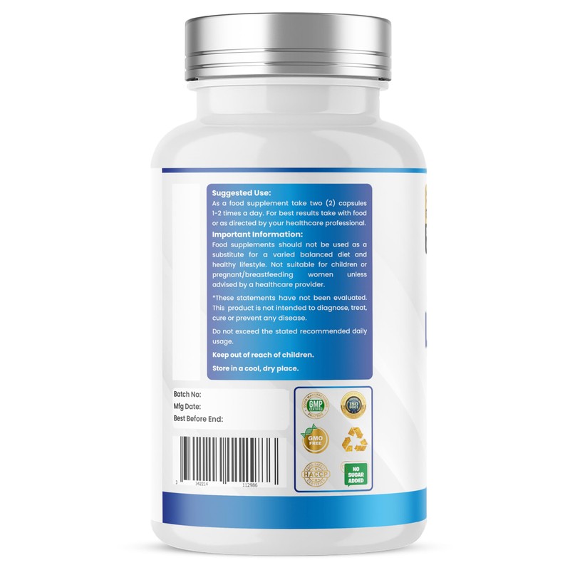 Humming Herbs L-Theanine Complex 400 mg with Lemon Balm, Magnesium