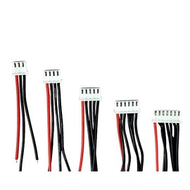 Youme 22 AWG 2S 3S 4S 5S 6S Lipo Battery Balance Charger Cable JST XH Connector Adapter Plug (10pcs 2s-6s(Each 2pcs))
