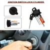 Eterpace Door Lock Cylinder & Ignition Switch Cylinder, Compatible with