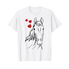 Horse Lover Horseback Riding Girl Women T-Shirt