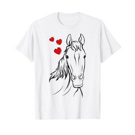 Horse Lover Horseback Riding Girl Women T-Shirt