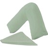 V Shaped Pillowcase cover duck egg-100% Polycotton V pillowcase cover