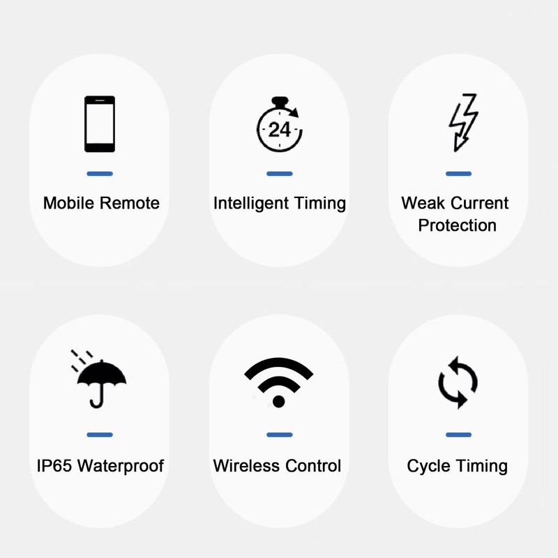 Sprinkler Timer Bluetooth Remote Control Cycle Timing Automatic Irrigation Controller