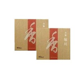 Shoyeido Houwa Horikawa Sticks, Set of 80 Sticks, 2 Boxes