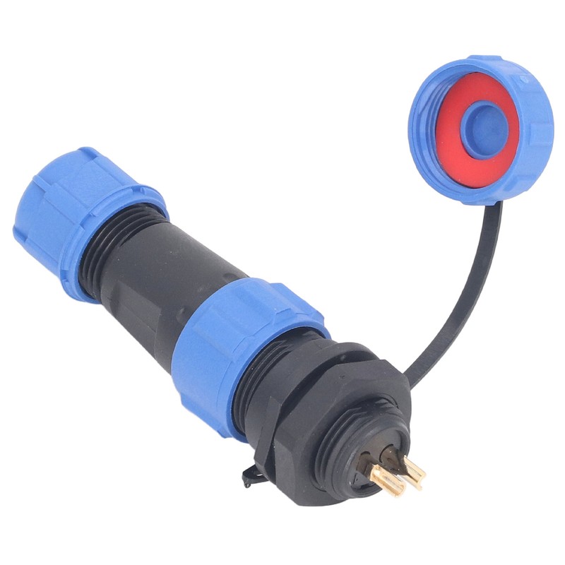 5Pcs Aviation Plug Socket IP68 Waterproof 2 Pin Aviation Connector