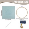 Zelphvt Beginner Cross Stitch Kits Daisy Flower Beginner Embroidery Kit
