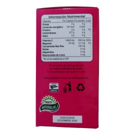 Aguaje Con Fenogreco Naturalin 60 Capsulas Sabor Na