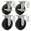 Toolbox Caster Set - Heavy Duty 6" Phenolic Wheels |