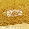Uphome Bathroom Runner Rug, Large Water Absorbent Cute Bath Mat