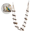 Pet Hamster Rope Ladder for Birds Toy, Soft Climbing Bridge