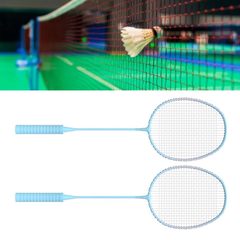 Badminton Rackets Set for Outdoor Backyard Games Including 2 Rackets
