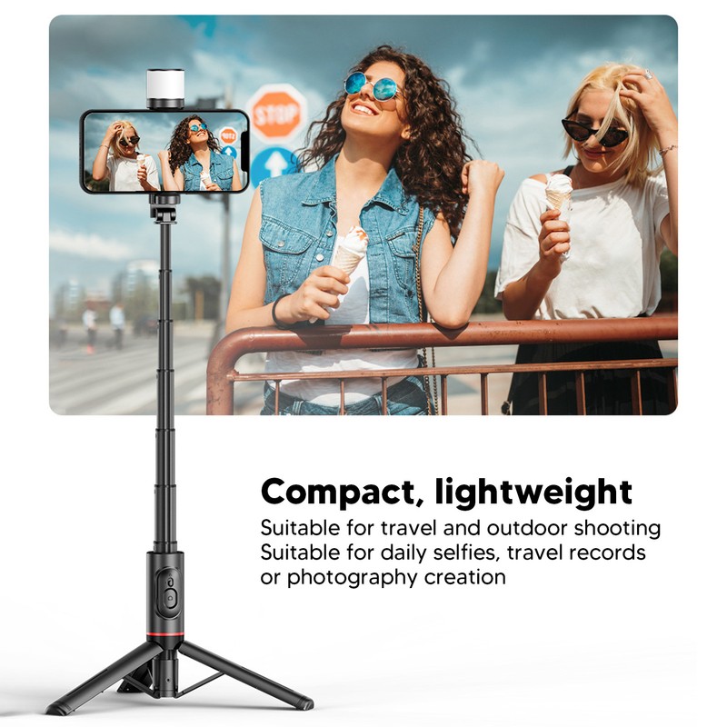 Selfie Stick Tripod Lightweight High Stability Adjustable Multifunction Selfie Stand