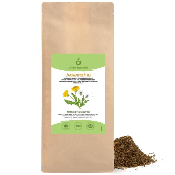 Dandelion Herb Loose Tea (250g, 8.8oz), Gently Dried and Cut