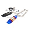 Unbranded For Suzuki DRZ400S DRZ400SM 2000~2024 Motorcycle Exhaust Pipe With