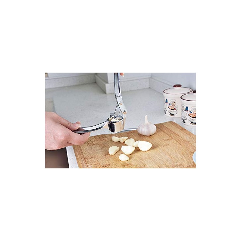 Onwon Garlic Press Mashed Garlic Crusher Peeler Chopper Garlic Puree