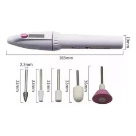 BelJa Kit Esmeril Pulidor De Uñas Electrico
