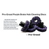 Pro-Graad 7 Piece 1-1/2” Brake Hub Cleaning Disc Kit, Impact
