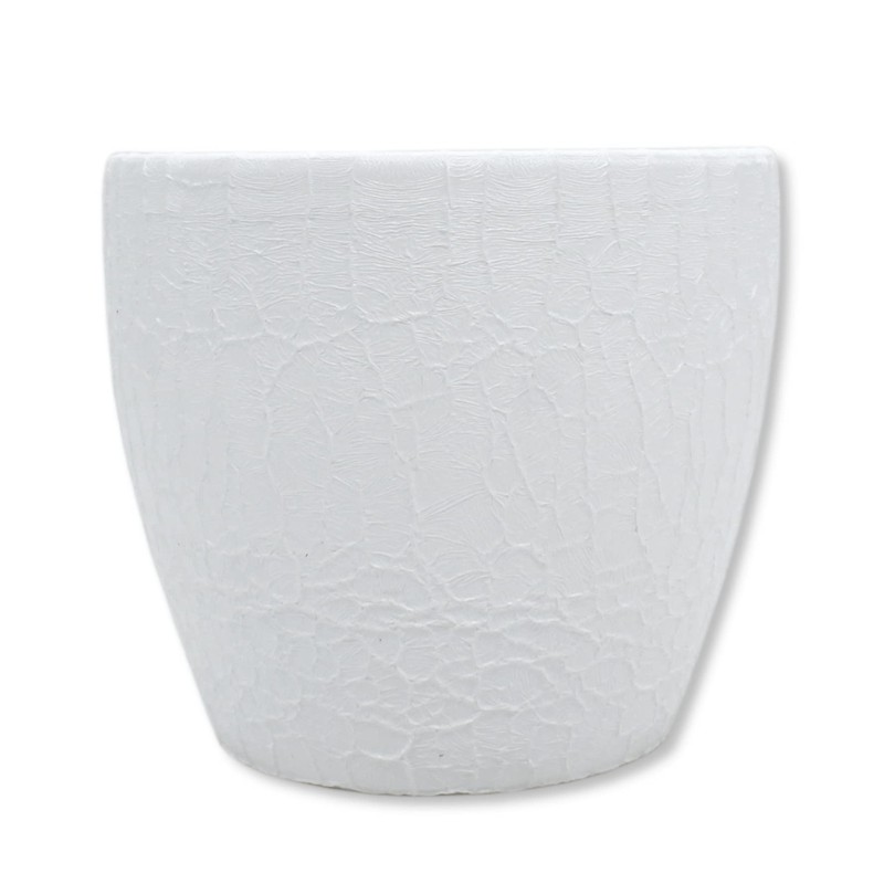 DARO DEKO Flower Pot Round Ceramic Planter Diameter 11 x