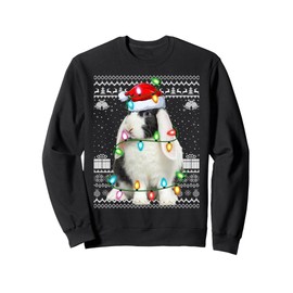 Bunny Rabbit Xmas Lights Ugly Christmas Sweaters Sweatshirt